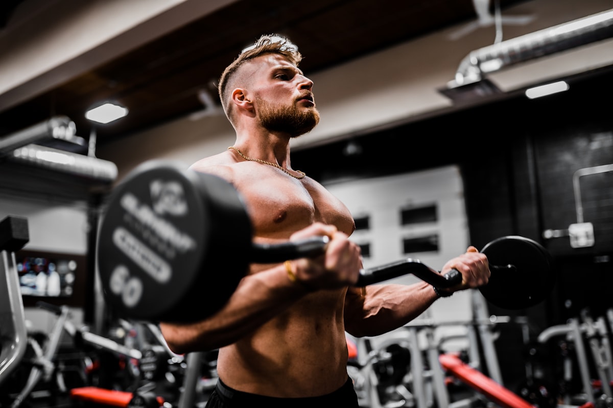 Overhead press for shoulder and upper body development